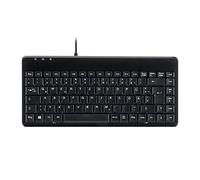 perixx PERIBOARD-409 P DE PS2 Tastatur Allemand, QWERTZ Noir PS2-Anschluss