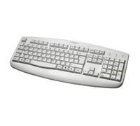Perixx PERIBOARD-511PLUS FR, Clavier etanche - Clavier pleine taille - Certifiee avec IP65 standard - Clavier filaire - USB - Bla...
