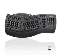 Perixx PERIBOARD-612 Clavier ergonomique sans fil et Bluetooth, compatible avec Windows 10 et Mac OS X, disposition italienne