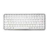 perixx PERIBOARD-836 Lot de 5 claviers filaires et sans fil multi-appareils - Touches transparentes rétroéclairées RVB - Batterie rechargeable de 2000 mAh - Clavier compact pour Windows, Mac et