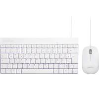 Perixx PERIDUO-212 W filaire Kit souris + clavier allemand, QWERTZ blanc