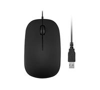 Perixx PERIMICE-201U B, Souris Optique Filaire USB - Port USB - 3 Bouton - PPP 800 - 1.5m Cable - Noir