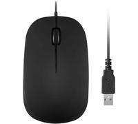 Perixx PERIMICE-201U B, Souris Optique Filaire USB - Port USB - 3 Bouton - PPP 800 - 1.5m Cable - Noir