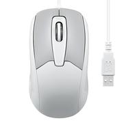 Perixx PERIMICE-209 U M Souris filaire optique beige 3 Boutons 1000 dpi