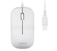 perixx PERIMICE-503, Souris Optique Filaire Waterproof Resistante à l'eau, Lavable, Certifiée IP 67, Blanche