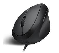 Perixx PERIMICE-519, Souris Ergonomique Verticale Filaire pour Droitiers - Petite Taille 105x67x58 mm