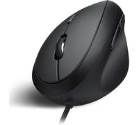 Perixx PERIMICE-519, Souris Ergonomique Verticale Filaire pour Droitiers - Petite Taille 105x67x58 mm