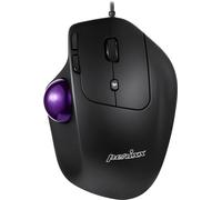 Perixx PERIMICE-520 Souris ergonomique filaire noir 8 Boutons 2 dpi avec trackball