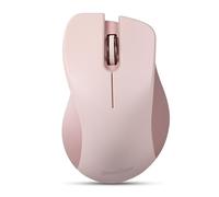 perixx PERIMICE-621 Souris sans Fil Silent Click avec Design Ergonomique Compatible PC de Bureau et Ordinateur Portable Rose