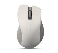 Perixx PERIMICE-621 Souris sans Fil Silent Click avec Design Ergonomique Compatible PC de Bureau et Ordinateur Portable Beige