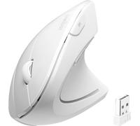 Perixx PERIMICE-713 N W Souris ergonomique sans fil blanche 6 boutons 1000 dpi, 1500 dpi, 2000 dpi (11937)