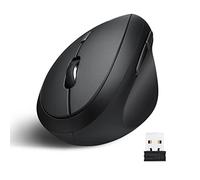 Perixx Perimice-719 Souris ergonomique radio optique noir 6 Boutons 1600 dpi ergonomique