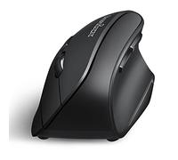 Perixx Souris ergonomique Bluetooth Perimice-804 pour Windows, tablette Android et PC Noir