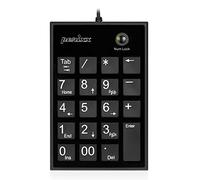 Perixx PERIPAD-202U Pavé Numérique Pour PC - Touche Tab - USB - Noir