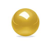 Perixx PERIPRO-303 GGO 34 mm Trackball - Trackball de Remplacement pour M570, PERIMICE-517/520/717/720, et Autres Souris Trackball compatibles - Doré Brillant