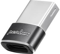 Perixx USB 2.0 Adaptateur [1x USB 2.0 type A mâle - 1x USB 2.0 type C femelle] PERIPRO-408