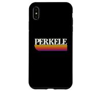 Perkele Finland Retro Graphic - Perkele Suomi Coque pour iPhone XS Max