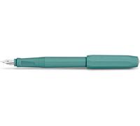Perkeo Breezy Teal Stylo-Plume Pour Cartouches D'encre, Pour Débutant, Turquoise, Avec Poignée Ergonomique Pour Une Écriture Confortable 16 Cm, Largeur De Plume F (Fin)