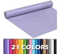 PerkHomy Rouleau de papier kraft violet clair 44,5 x 2438,4 cm pour emballage cadeau, bouquet de fleurs, loisirs créatifs, écriture, emballage, 80 g/m², 25 kg (violet clair, 44,5 x 20,3 m)