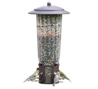 Perky-Pet 334-1SR Squirrel-Be-Gone Max Mangeoire pour Oiseaux Sauvages avec Flexports et perchoirs activés par Le Poids, capacité de graines de 1,8 kg