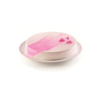 PERLA Moule rond bords droits en silicone SilikoMart 3Design D24 cm