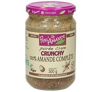 Perl'Amande Purée Crue Crunchy 100% Amande Complète 300 g