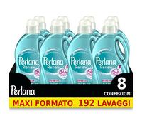 Perlana Renew Colorati Lessive Machine à laver pour tous les vêtements colorés, ravive les couleurs et renouvelle les fibres, pack unique de 24 lavages