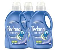 Perlana Renew Sport Lessive Liquide Soin Actif Élimine Les Mauvaises Odeurs 24 Lavages 3 Bouteilles 1,44 L