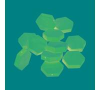 Perle Bois Lucy Hexagone 20x4,7mm 15 Pièces