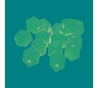 Perle Bois Lucy Polygone 12x16mm 14 Pièces