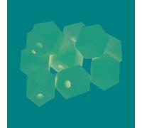 Perle Bois Lucy Polygone 15mm 10 Pièces