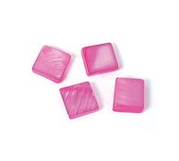 Perle coquille de perle mère carré brillant fucshia 8x8mm. 250gr. env.348u. 1,20mm. Env.