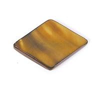 Perle coquille de perle mère losange brillant or 29x20mm. 250gr. env.88u. 1,20mm. Env.