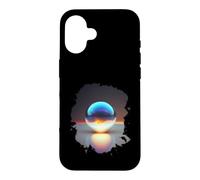 Perle dans Le Sable et Supernova dans Une sphère de Verre Coque pour iPhone 16