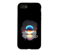 Perle dans Le Sable et Supernova dans Une sphère de Verre Coque pour iPhone SE (2020) / 7/8