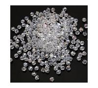 Perle de cristal à facettes en verre noir 2/3/4/5/6/8/10 mm for l'artisanat, la fabrication bijoux, les breloques, accessoires, travaux d'aiguille(Clear ab,8mm 35pcs)