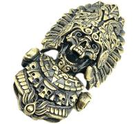 Perle De Lanière en Laiton Antique, Chef Indien, Accessoires De, Paracorde, Porte-clés, Perle en Laiton, Bracelet À Breloques, Perle De Lanière