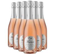 Perle de Mauvanne Méthode Traditionnelle - Rosé - Château de Mauvanne - Vin de France - Vin Rosé (6x75 ffervescent