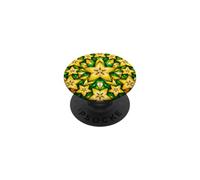 Perle de Noël Philippine Star Fruit Leaf Tropical PopSockets PopGrip Adhésif