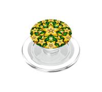 Perle de Noël Philippine Star Fruit Leaf Tropical PopSockets PopGrip pour MagSafe