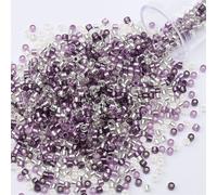 Perle De Rocaille Intérieure De Couleur Argent 2mm,Perles Artisanales En Verre,Bracelets,Collier,Anneau,Fabrication De Graine Pour Artisanat D'art - Type [Pz922]-2mm 1200pcs-Bottle