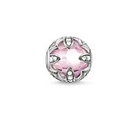 Perle de verre Femme Thomas Sabo K0108-640-9 Rose Argenté [1,1 cm]