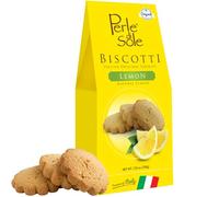 Perle di Sole - Biscuits au Citron, 200 g - Biscuits Artisanaux Parfumés au Citron - Ligne Break Time, Douceur Méditerranéenne et Goût Authentique Made in Italy