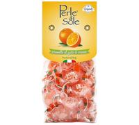 Perle di Sole - Bonbons à l’Orange avec Arôme Naturel d’Orange, 200 g - Douceur Méditerranéenne et Goût Authentique des Agrumes Italiens - Sans Gluten, Made in Italy