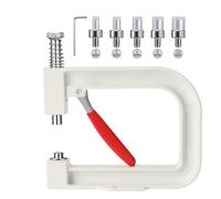 Perle Drilling Machine - Hand Press Pearl Rhinestone Machine | Stainless Steel Craft Applicator Rivet Fixing Tool For Hat Embellishment, Party Wedding Decor, Jewelry Making