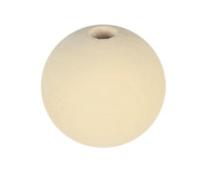 Perle en bois Diamètre 35 mm Trou 6mm 25 pièces