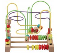 Perle En Bois Labyrinthe Active Cube Fruit