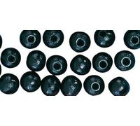 Perle En Bois Noir Ronde Ø 12 Mm 32 Pièces - Rayher