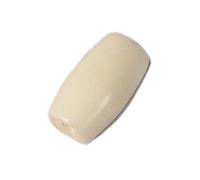 Perle en corne cylindre blanc diam.6x12mm. 200u. 1,85mm.