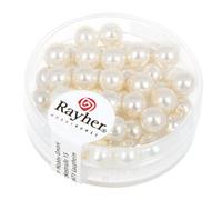 Perle En Verre Blanc Renaissance Ø 6 Mm 45 Pièces